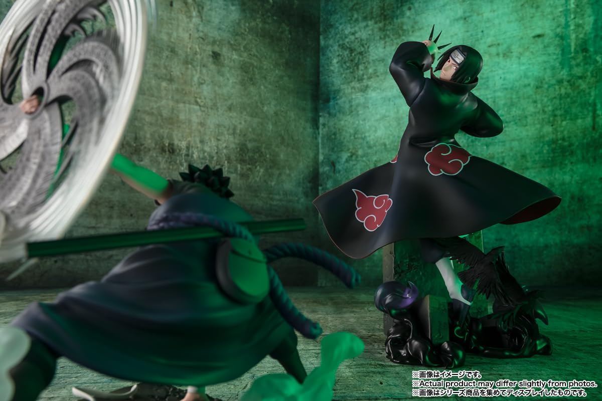 TAMASHII NATIONS - Naruto Shippuden -  Itachi Uchiha -The Light & Dark of The Mangekyo Sharingan-, Bandai Spirits FiguartsZERO Collectible Figure Itachi Uchiha (the Light & Dark of the Mangekyo Sharingan)
