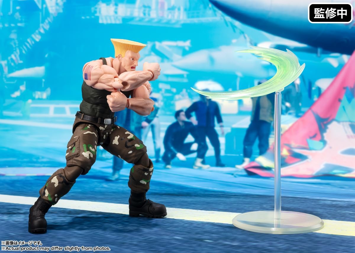 TAMASHII NATIONS - Street Fighter - Guile -Outfit 2-, Bandai Spirits S.H.Figuarts Action Figure Guile (Outfit 2)
