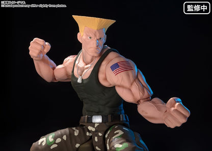 TAMASHII NATIONS - Street Fighter - Guile -Outfit 2-, Bandai Spirits S.H.Figuarts Action Figure Guile (Outfit 2)