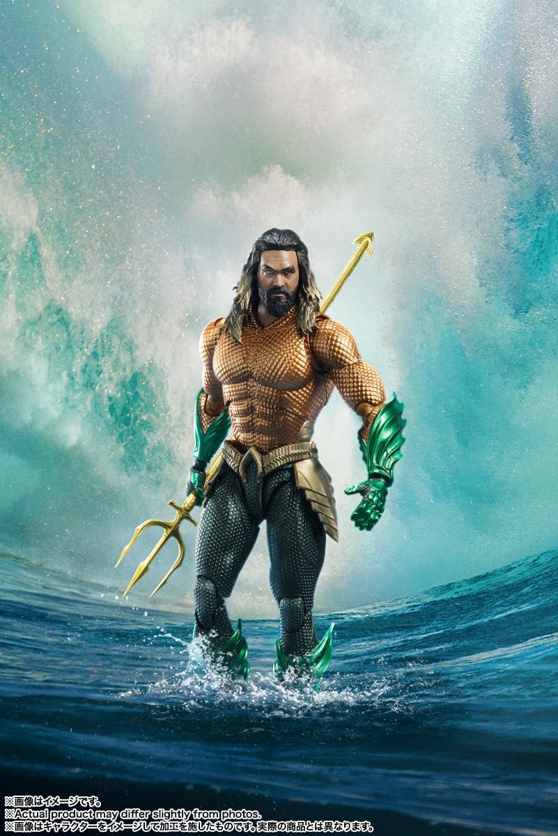TAMASHII NATIONS - Aquaman and The Lost Kingdom - Aquaman (Aquaman and The Lost Kingdom), Bandai Spirits S.H.Figuarts Action Figure