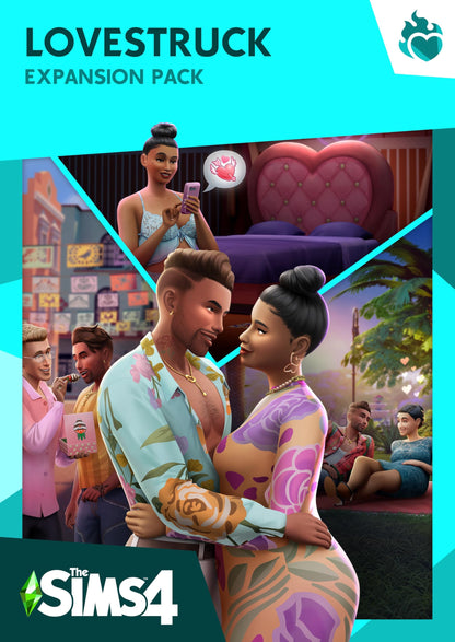 The Sims 4 Lovestruck Expansion Pack (EP 16) PCWin | Code In A box | VideoGame | English