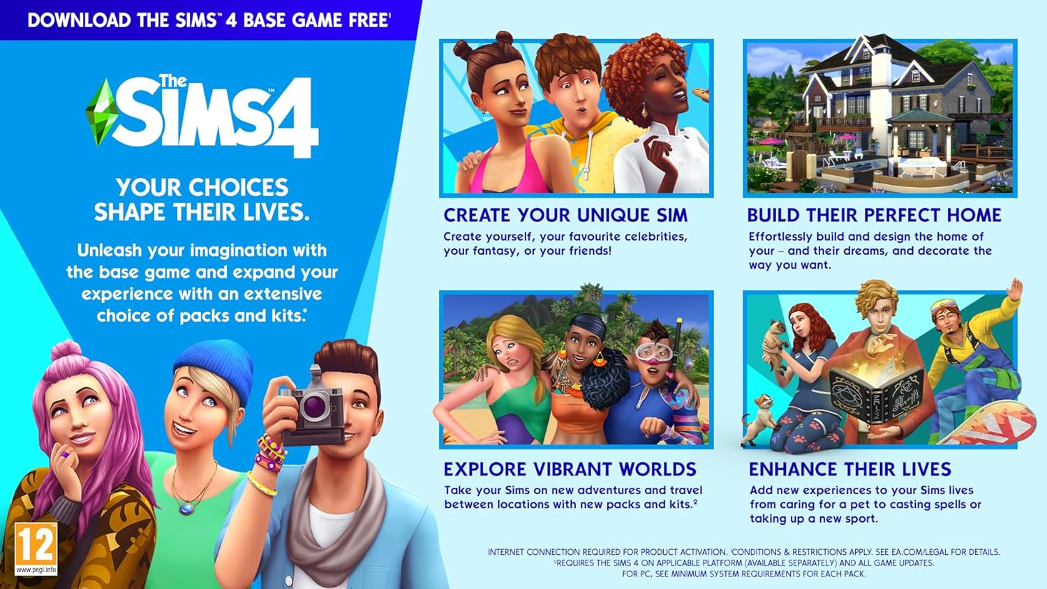 The Sims 4 Lovestruck Expansion Pack (EP 16) PCWin | Code In A box | VideoGame | English