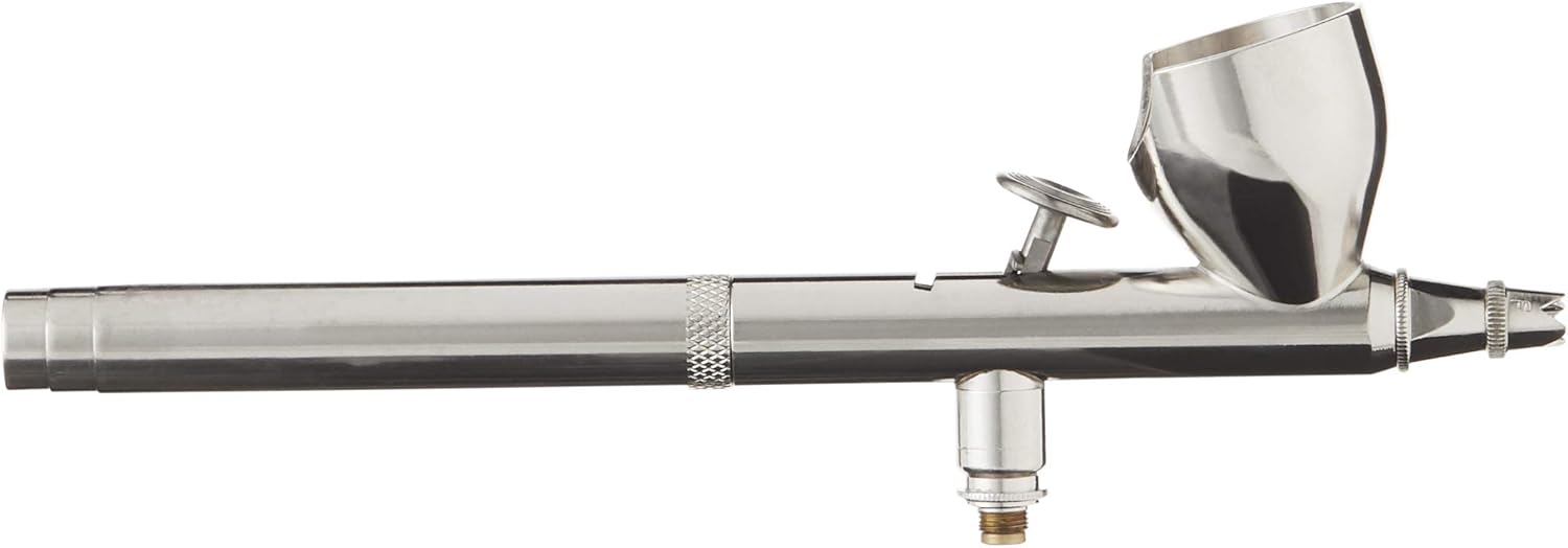 Badger Air-Brush Co. 100-5 (LG-F) Gravity Feed Fine Head Airbrush, Large Cup, LG Airbrush