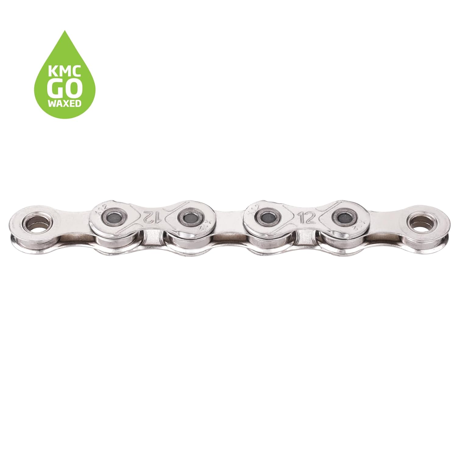 KMC X12 Silver Waxed 126L chain