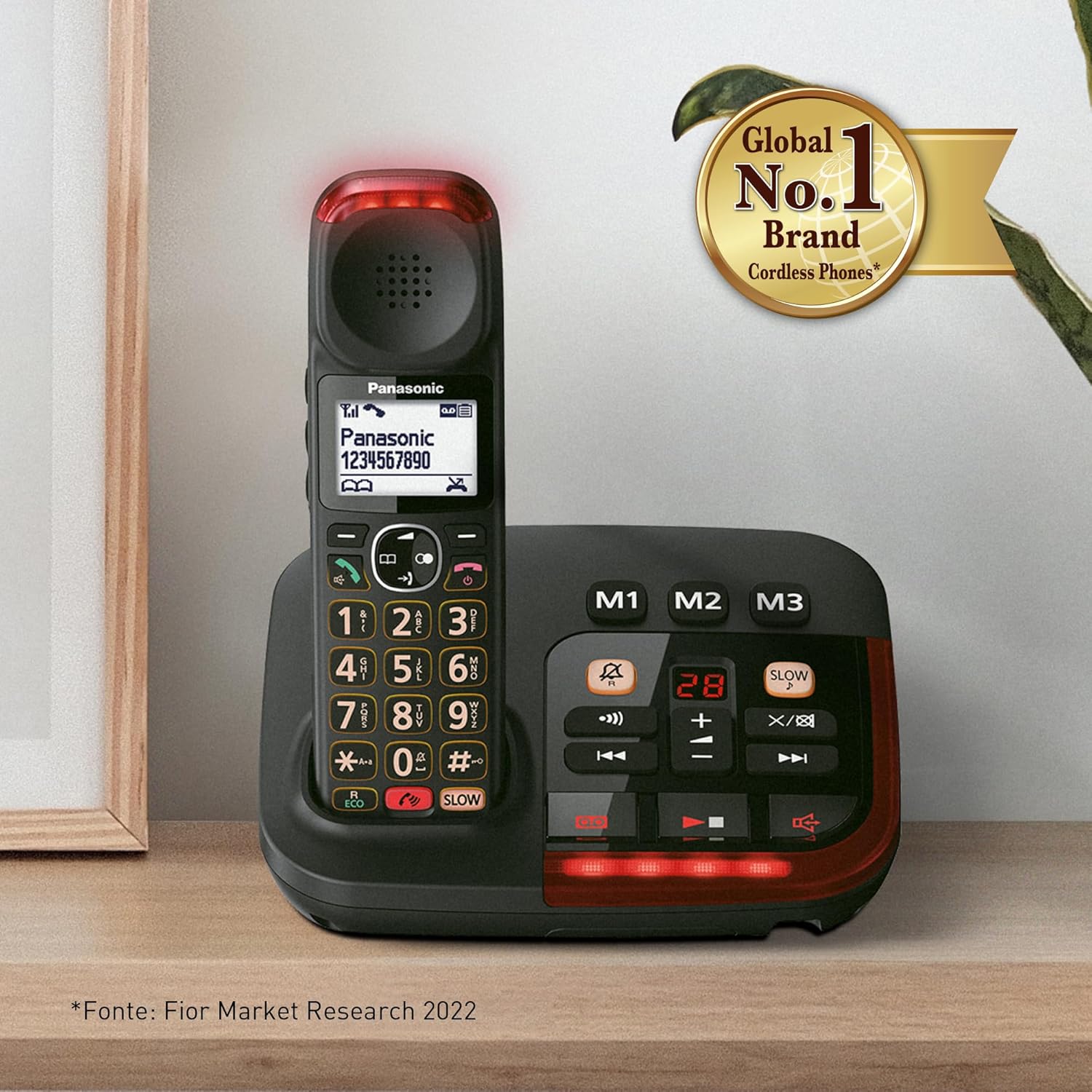 Cordless Kx-Tgm420 Black Segreteria
