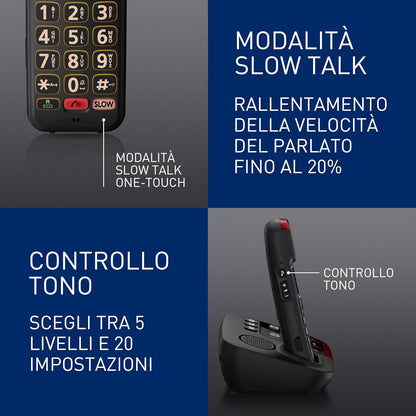 Cordless Kx-Tgm420 Black Segreteria