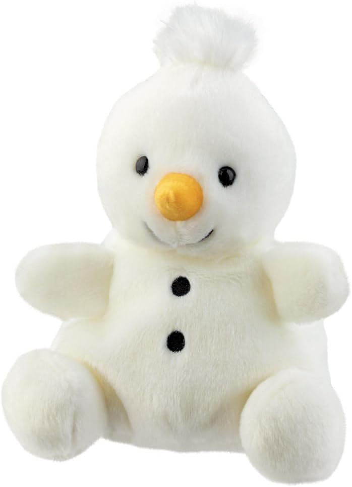 Aurora, 61581, Snowman 8In Medium, Soft Toy, White