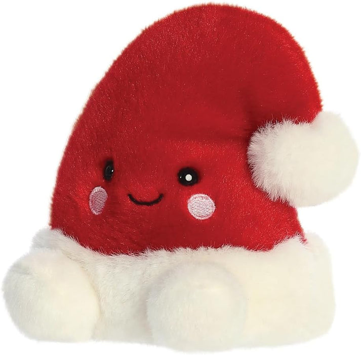 Aurora, 99392, Palm Pals Topper Santa Hat 5In, Soft Toy, Red & white