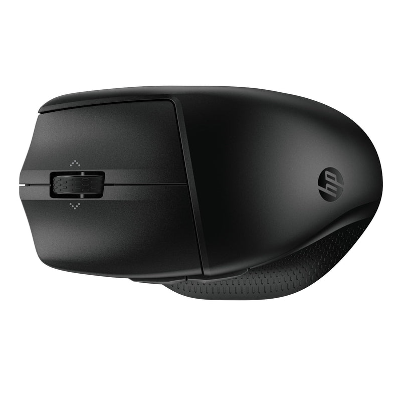 HP 480 Comfort Bluetooth Mouse | Connect up to 3 Devices | 6 Programmable Buttons | 4D Scroll Wheel | Ergonomic | 4000 DPI | Soft Side Grips | Quiet Clicks | Windows 10, 11 and macOS | Black