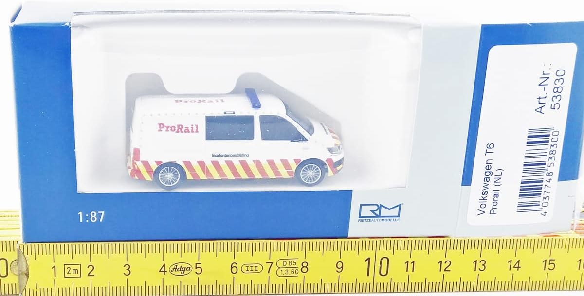 Rietze 53830 - Volkswagen T6 Pro Rail (NL) - 1:87