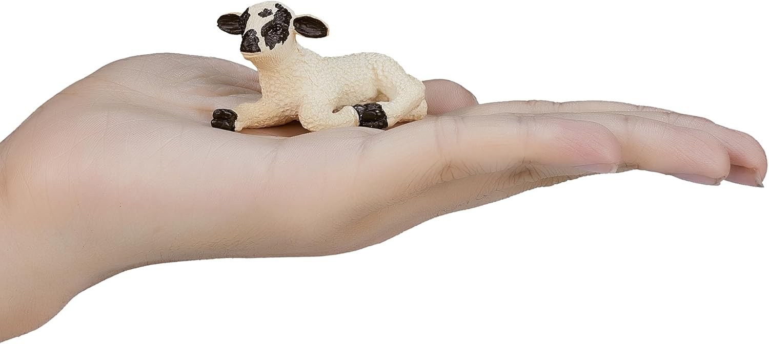 Mojo - 387060 - Schwarzkoepfiges Lamm - Liegend - Minifigur