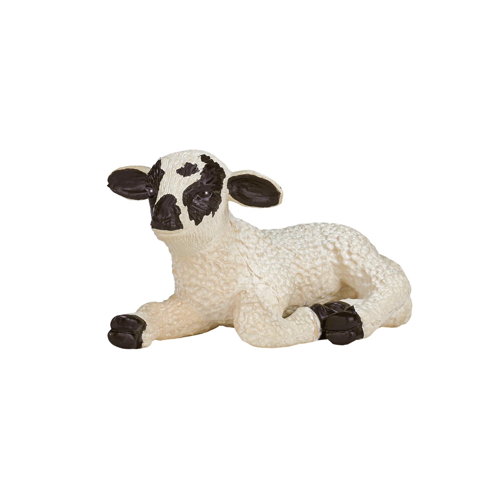 Mojo - 387060 - Schwarzkoepfiges Lamm - Liegend - Minifigur