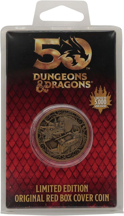 Dungeons & Dragons 50th Anniversary Antique Gold Coin