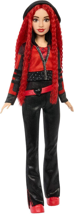 Mattel Disney Descendants 4: The Rise of Red - Doll – Singing Red Doll with Movie-Inspired Clothes & Accessories, Sings “Seeing Red”, HWT96