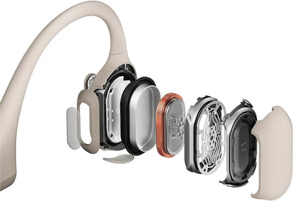 SHOKZ OpenRun Pro Sports Headphones For Work out(Turnover Beige