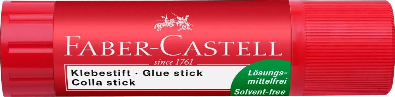 Faber-Castell Glue Stick, White, 20g
