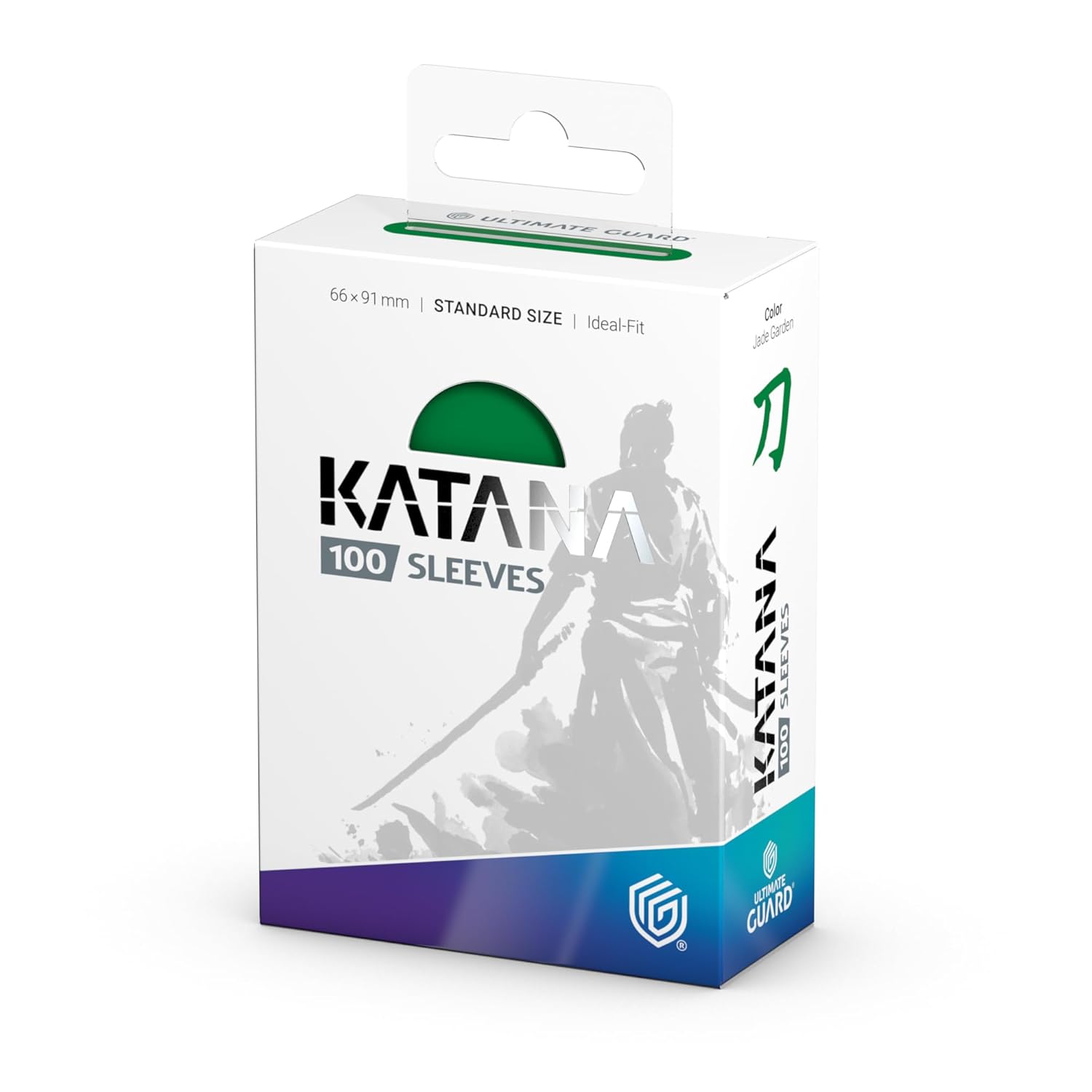 Ultimate Guard Sleeves - Standard Sized - Katana - Jade Garden (100