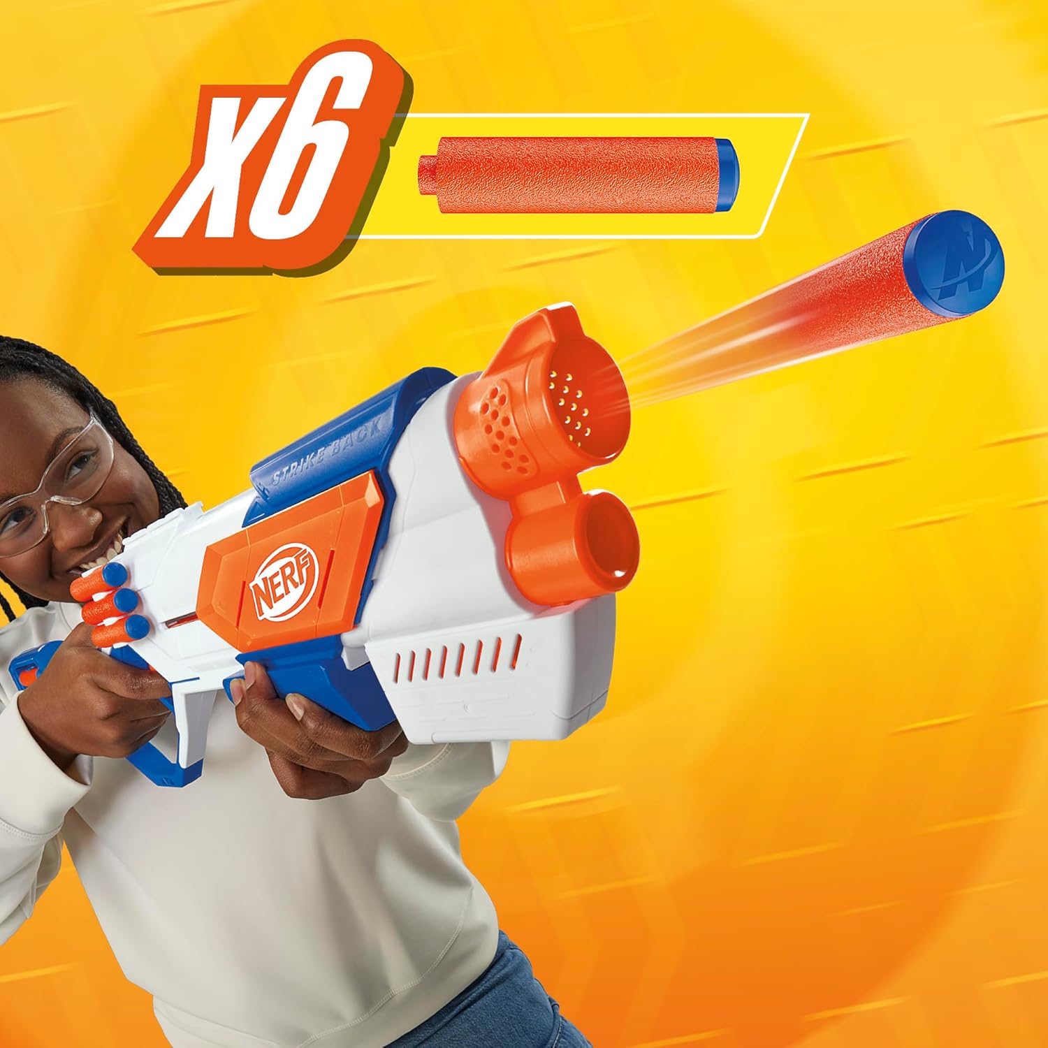 Nerf N Series, Lanzador Strikeback y 18 Dardos N1
