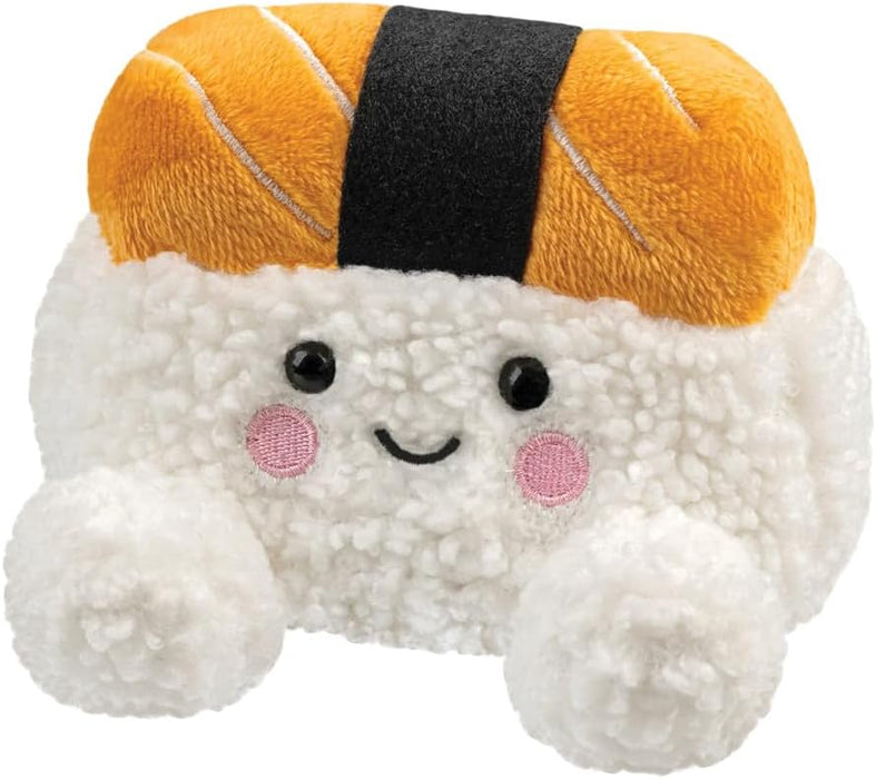 Aurora, 61595, Palm Pals Suhiro Salmon Sushi 5In, Soft Toy, White & Orange