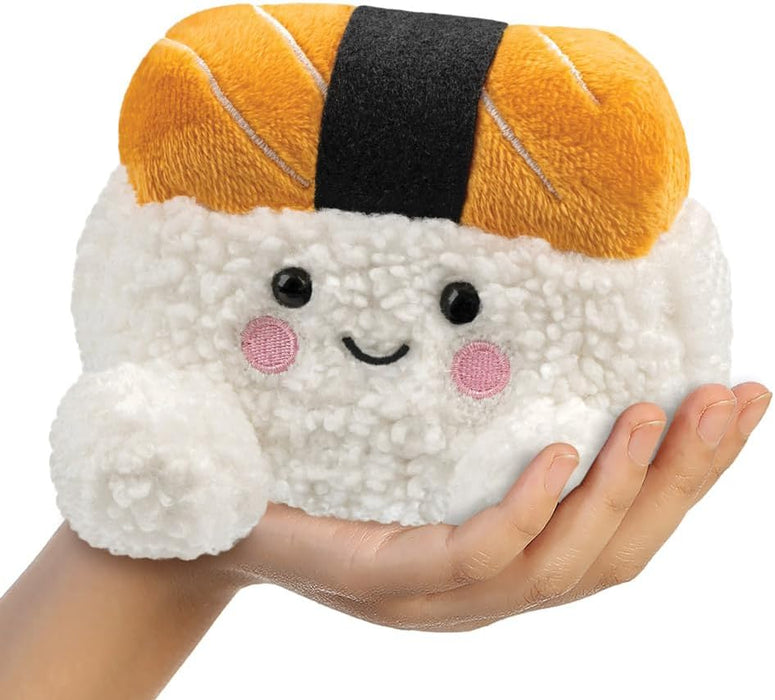 Aurora, 61595, Palm Pals Suhiro Salmon Sushi 5In, Soft Toy, White & Orange