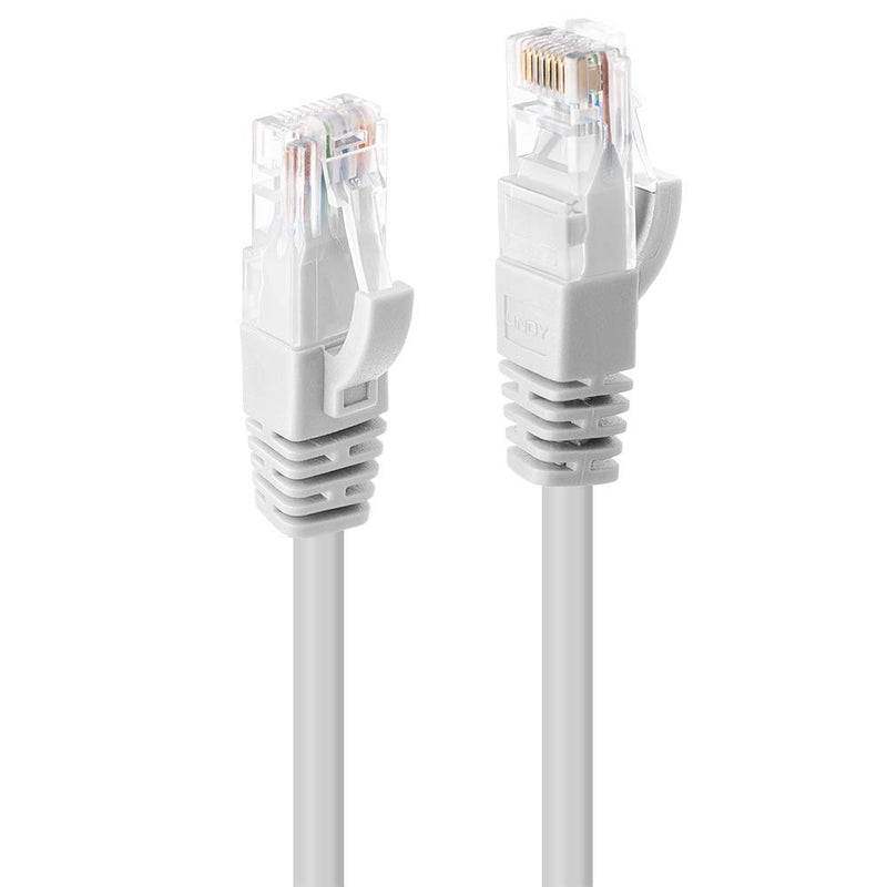 LINDY 48095 Cat.6 U/UTP Network Cable,White,5m