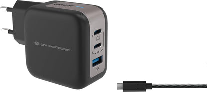 3-Port 67W Gan Usb Pd Charger