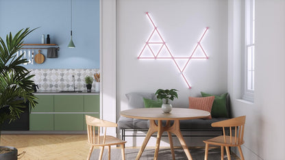 Nanoleaf - Lines Skin Pink Matte
