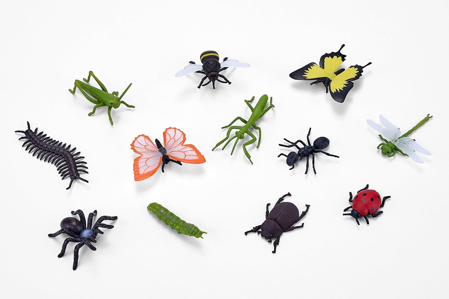 Mojo Wildlife Mini Insects and Spiders, 12dlg. 380058