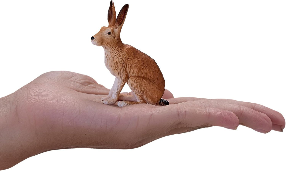 MOJO – Hare | Hand-Painted Toy Figure | Wildlife Collection | True to Life & Highly Detailed | Designed in UK