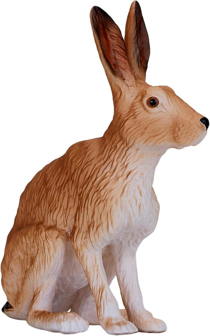 MOJO – Hare | Hand-Painted Toy Figure | Wildlife Collection | True to Life & Highly Detailed | Designed in UK
