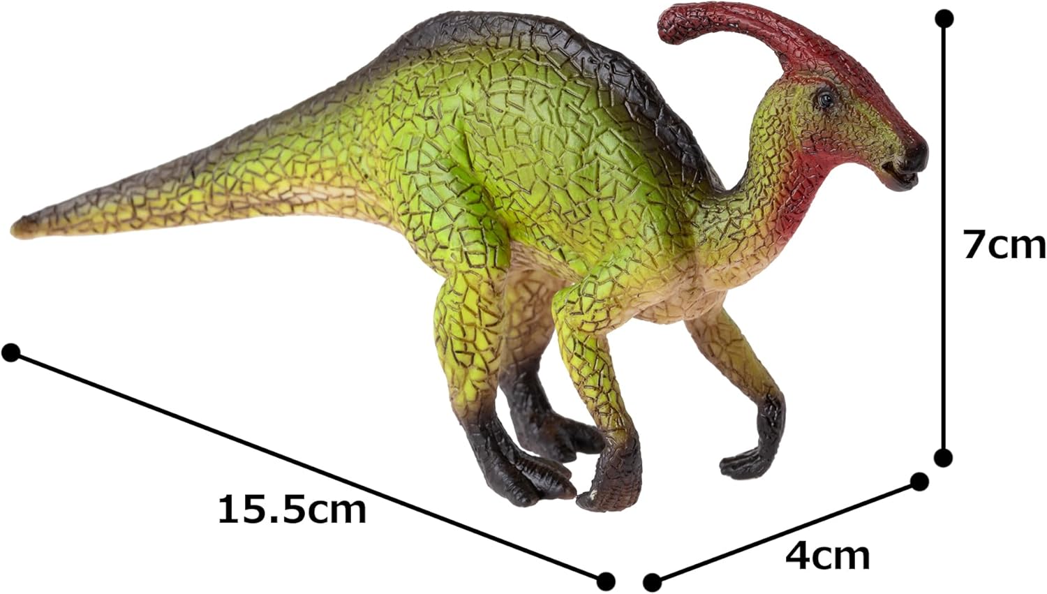 MOJO – Parasaurolophus | Hand-Painted Toy Figure | Prehistoric Dinosaurs Collection | True to Life & Highly Detailed | Designed in UK
