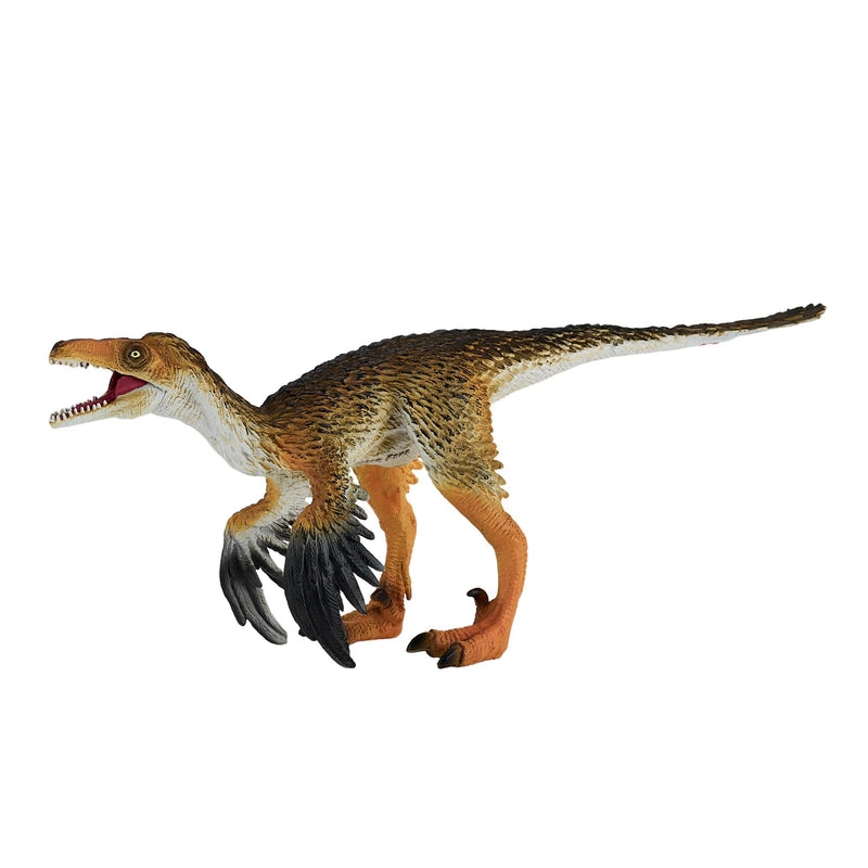 MOJO – Troodon with Articulated Jaw | Hand-Painted Toy Figure | Prehistoric Dinosaurs Collection | True to Life & Highly Detailed | Designed in UK