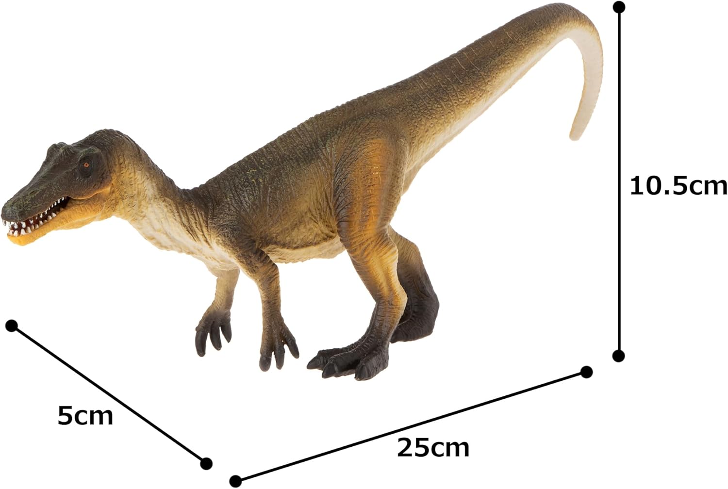 MOJO – Baryonyx with Articulated Jaw | Hand-Painted Toy Figure | Prehistoric Dinosaurs Collection | True to Life & Highly Detailed | Designed in UK