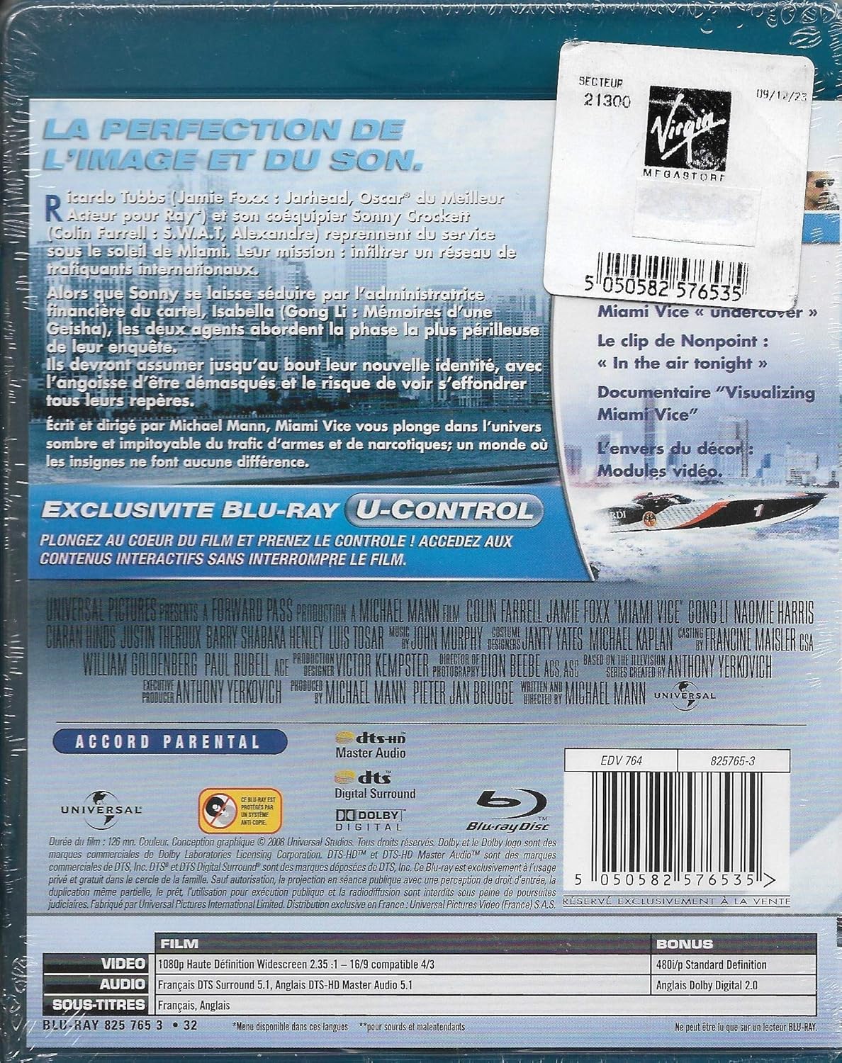 Miami Vice Deux Flics A Miami/Blu-Ray