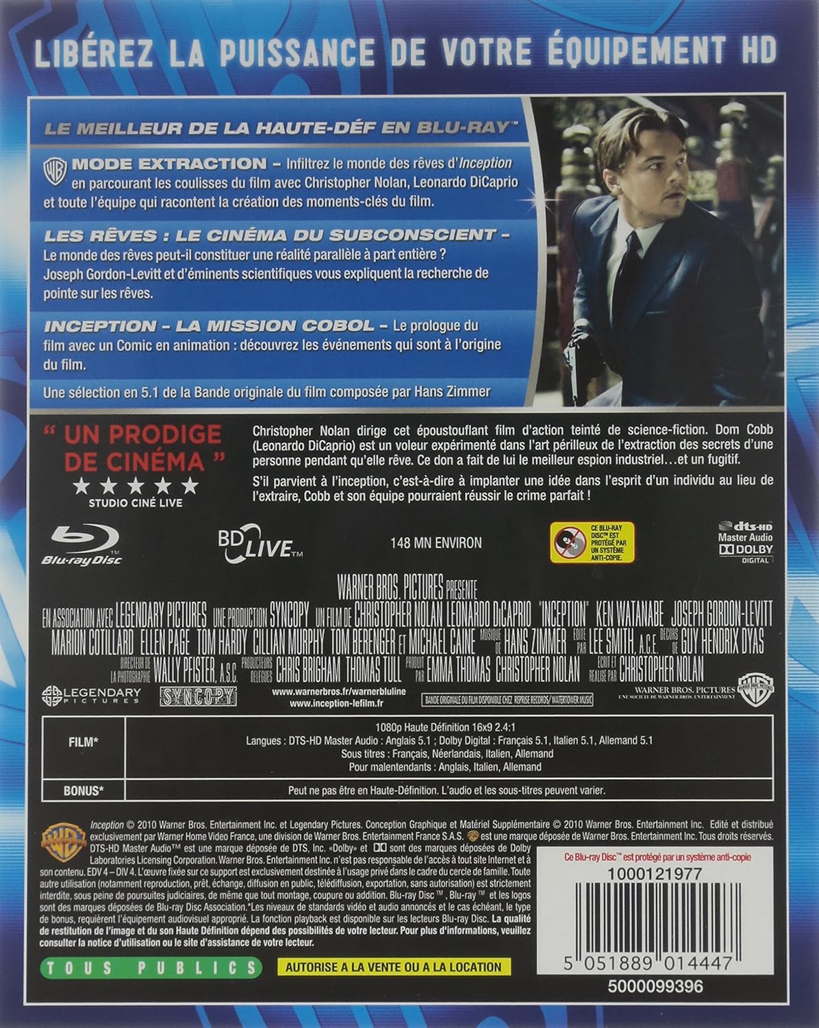 Inception/Blu-Ray