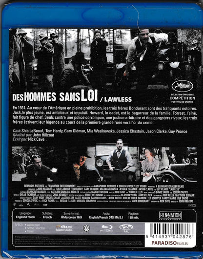 Des Hommes Sans Loi/Blu-Ray