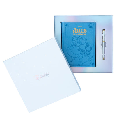 Grupo Erik Set Quaderno e Penna Alice nel Paese delle Meraviglie | Set Regalo Disney Quaderno A5 + Penna personalizzati, Copertina rigida, 400 pagine 100 g/m², Qualità Premium, Cancelleria Disney
