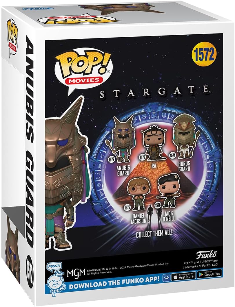 Funko Pop! Movies: Stargate – Anubis Soldier Guard MT - Collectable Vinyl Figure - Gift Idea - Official Merchandise - Toys for Kids & Adults - Movies Fans - Model Figure for Collectors and Display