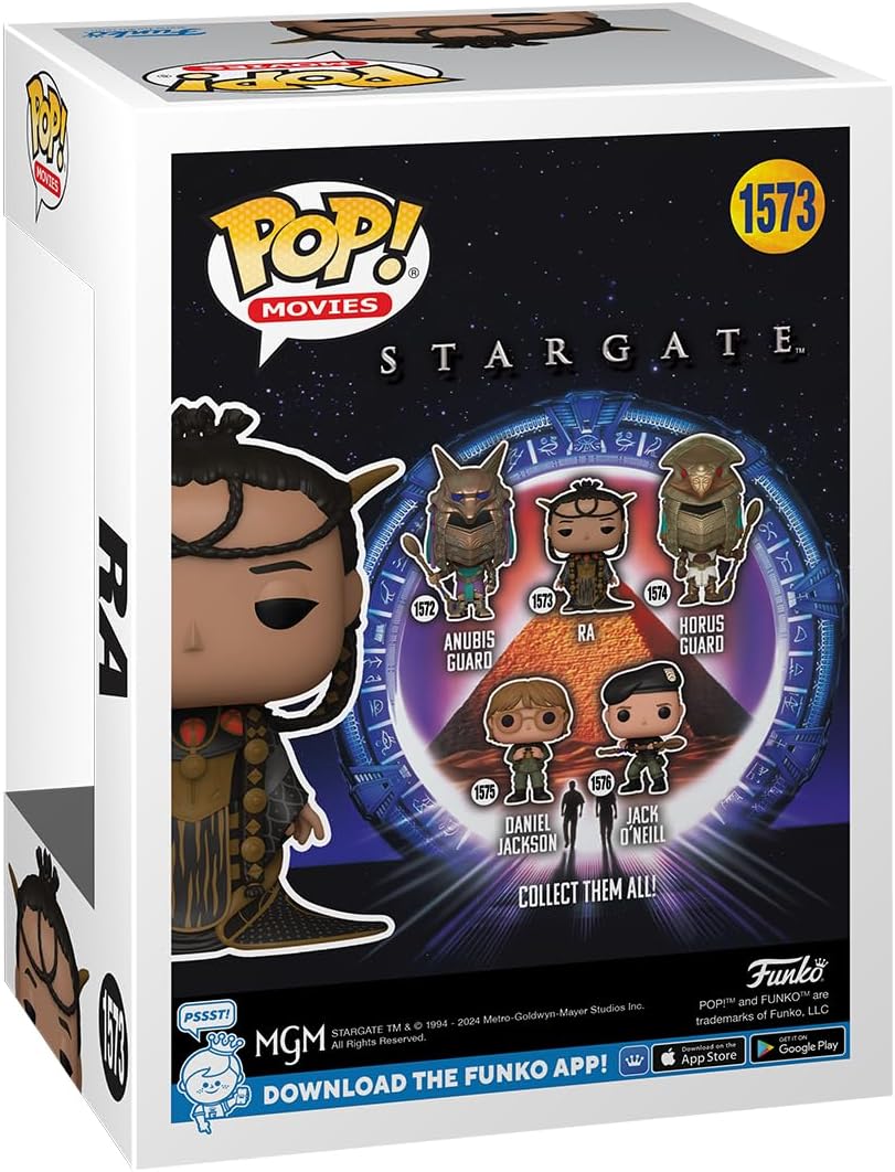 Funko Pop! Movies: Stargate - Ra - Collectable Vinyl Figure - Gift Idea - Official Merchandise - Toys for Kids & Adults - Movies Fans - Model Figure for Collectors and Display
