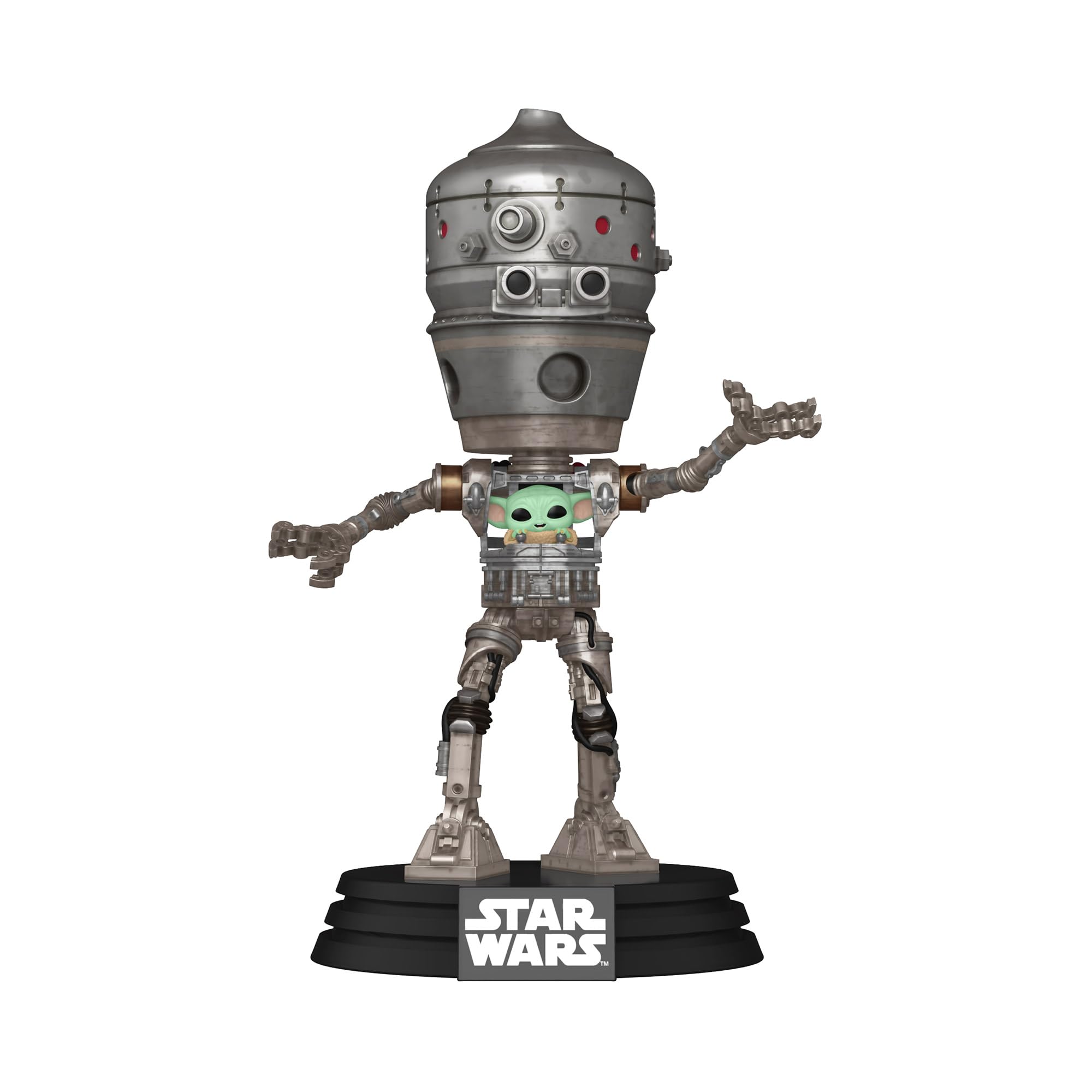Funko Pop! Deluxe: Star Wars: The Mandalorian – Grogu (the Child, Baby Yoda) - (IG-12) - Collectable Vinyl Figure - Gift Idea - Official Merchandise - Toys for Kids & Adults - TV Fans