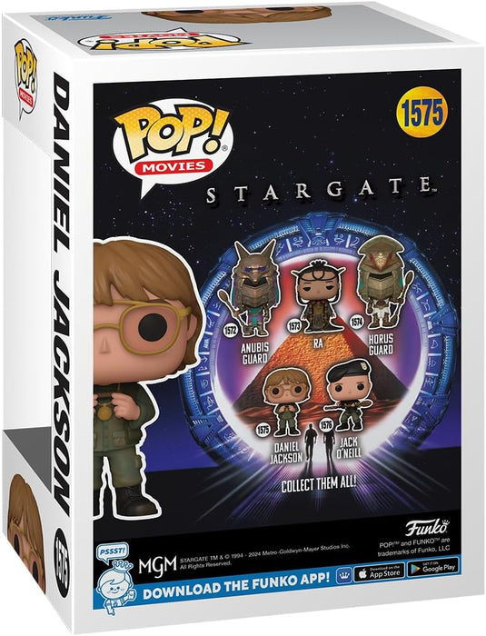 Funko Pop! Movies: Stargate – Daniel Jackson - Collectable Vinyl Figure - Gift Idea - Official Merchandise - Toys for Kids & Adults - Movies Fans - Model Figure for Collectors and Display
