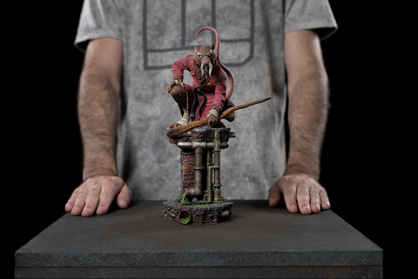 Iron Studios Ninja Turtles BDS Art Scale 1/10 Master Splinter 24 cm