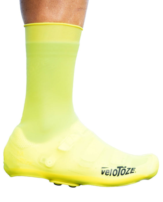 VeloToze Silicone Shoe Cover Viz-Yellow Small