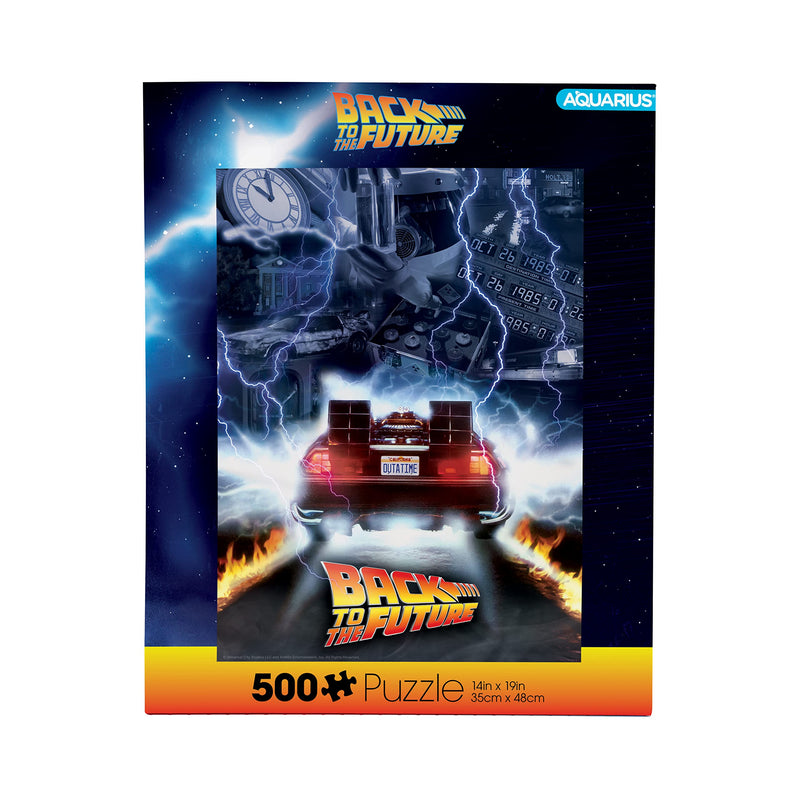 Back To The Future Out A Time 500 Piece Jigsaw Puzzle