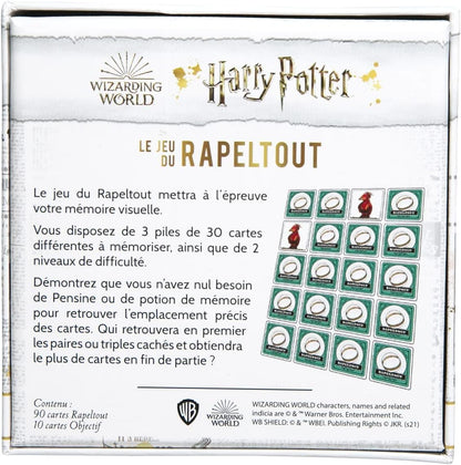 Topi Games - Harry Potter - The Rapeltout - Board Game - Card Game - Family - Ages 7+ - 2 to 8 Players - HP-RT-MI-109901