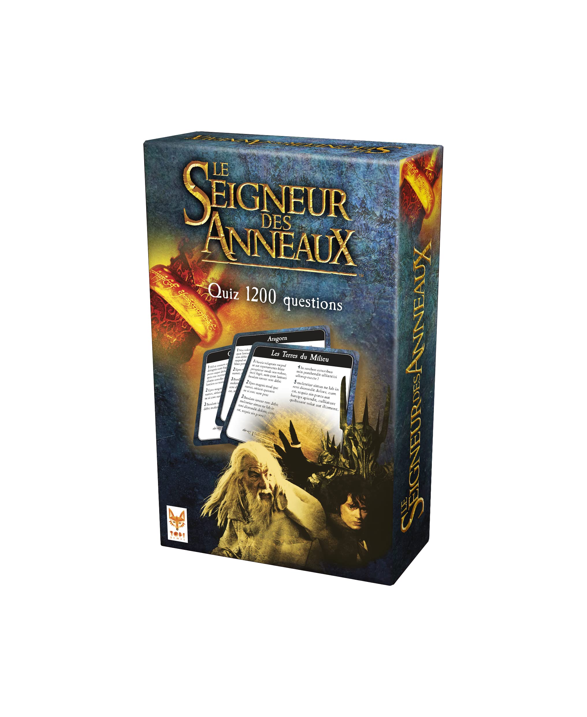 Herr der Ringe Brettspiel Quiz 1200 Questions *Fra