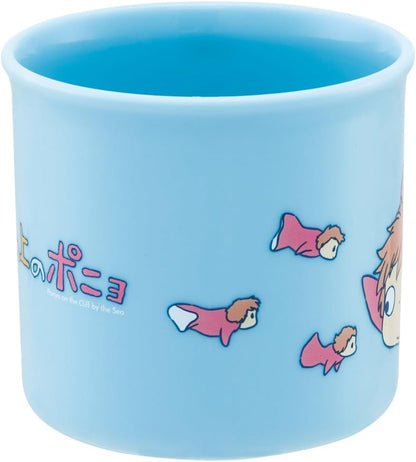 Skater KE5AAG-A Antibacterial Cup, Ponyo on the Cliff, Studio Ghibli, 6.8 fl oz (200 ml), Dishwasher Safe, Made in Japan