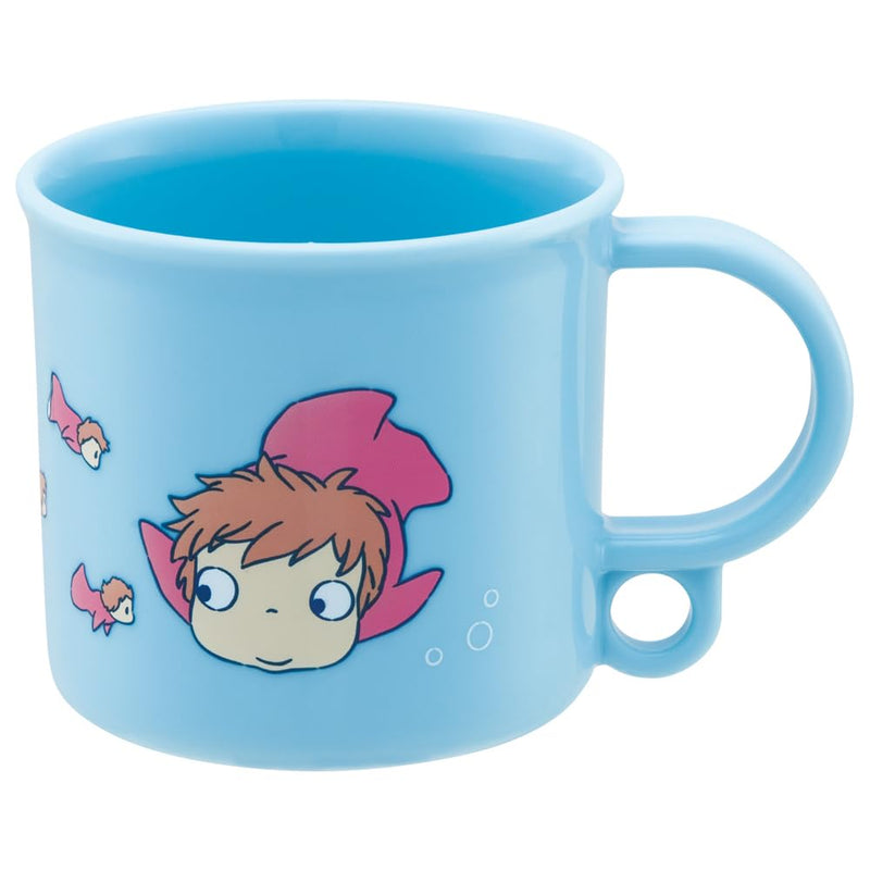 Skater KE5AAG-A Antibacterial Cup, Ponyo on the Cliff, Studio Ghibli, 6.8 fl oz (200 ml), Dishwasher Safe, Made in Japan