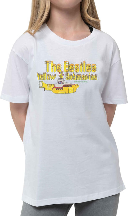 T-Shirt # M Kids White # Nothing Is Real