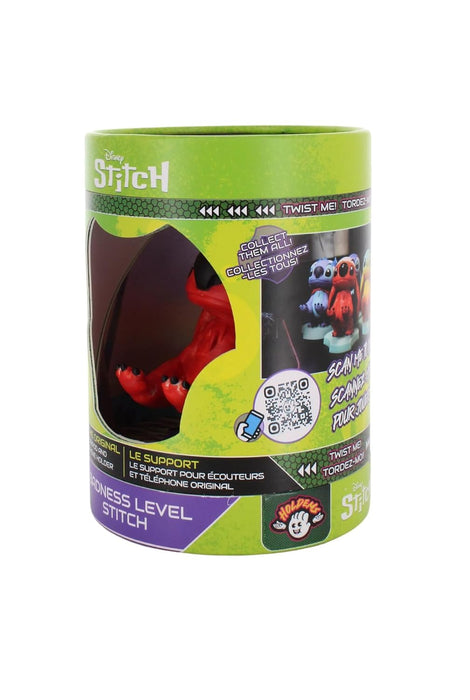 Cable Guys Holdem - 'Badness Level' Stitch Collectible Small Tech Accessories & Phone Holder/Stand (iPhone, Samsung, Earbuds, Earphones